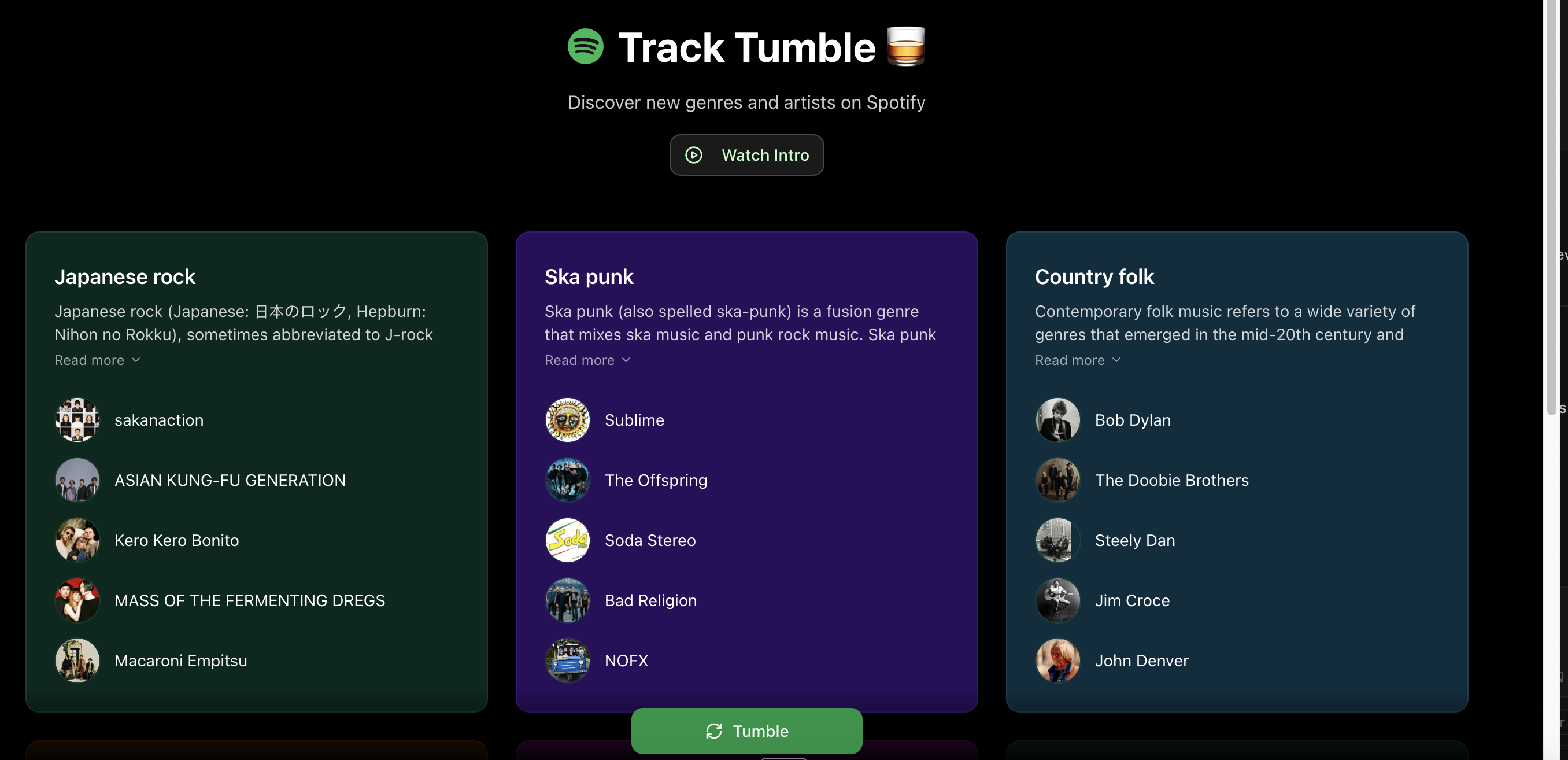 TrackTumble